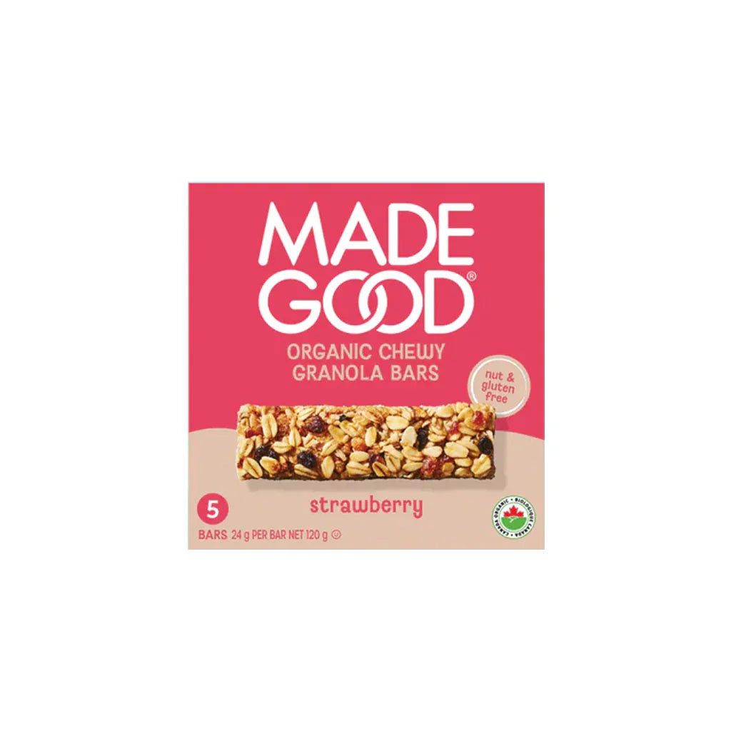 organic chewy granola bars strawberry Made Good - La Boite à Grains