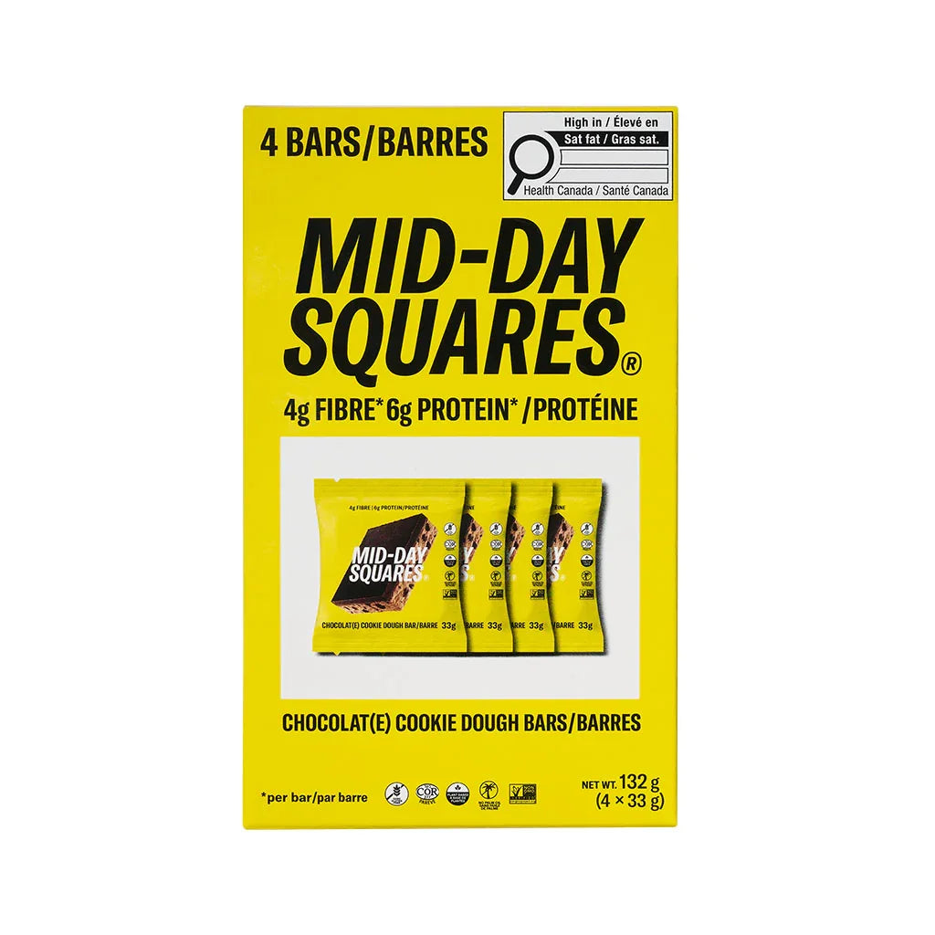 Mid-Day Squares Chocolate Cookie Dough Bar - La Boite à Grains