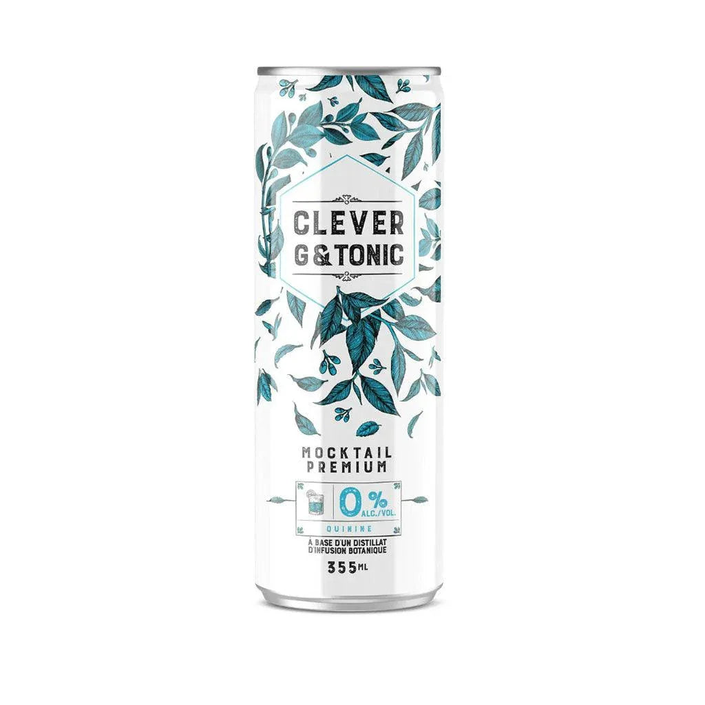Mocktail Clever G & Tonic Sans Alcool Clever Mocktails - La Boite à Grains