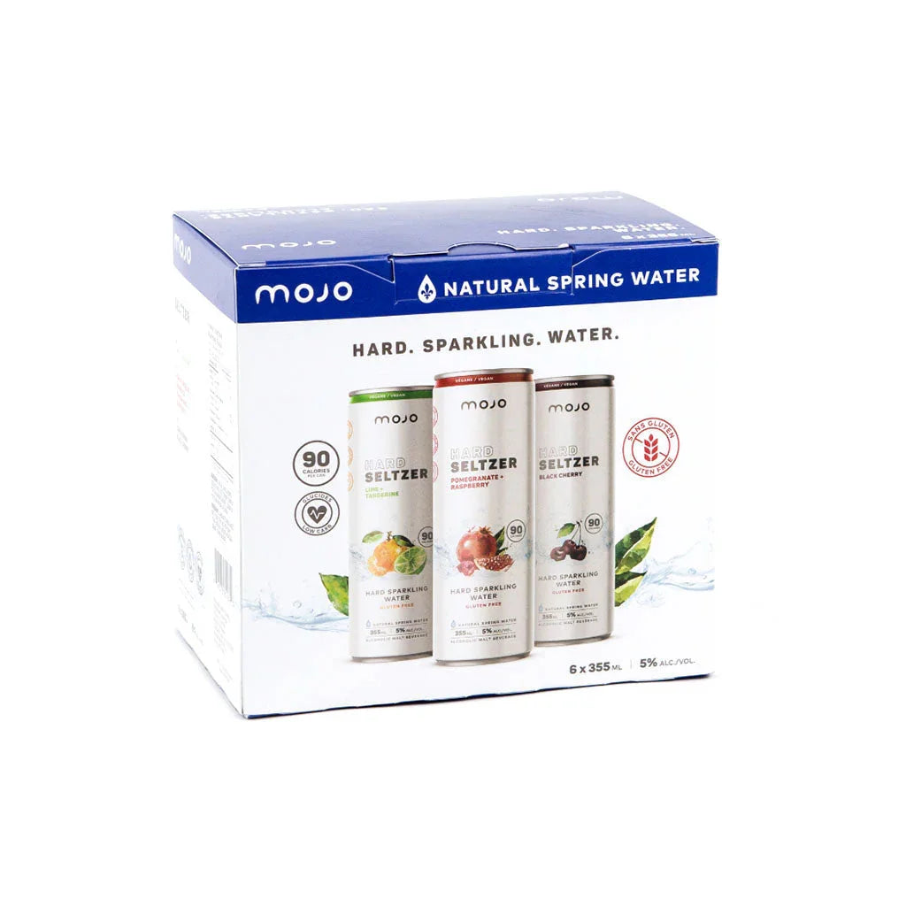 mojo hard seltzer trio 6 x 355 ml