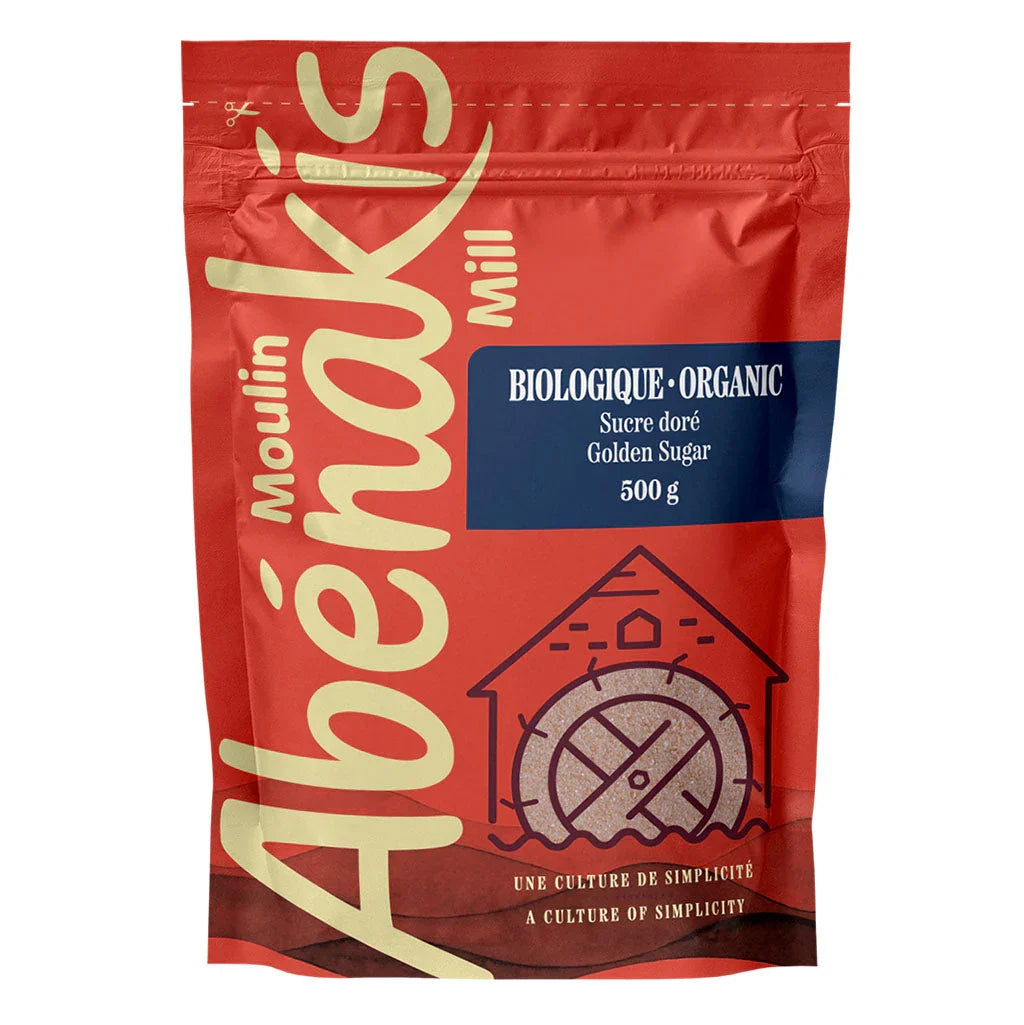 Abenaki mill organic golden sugar 500 g
