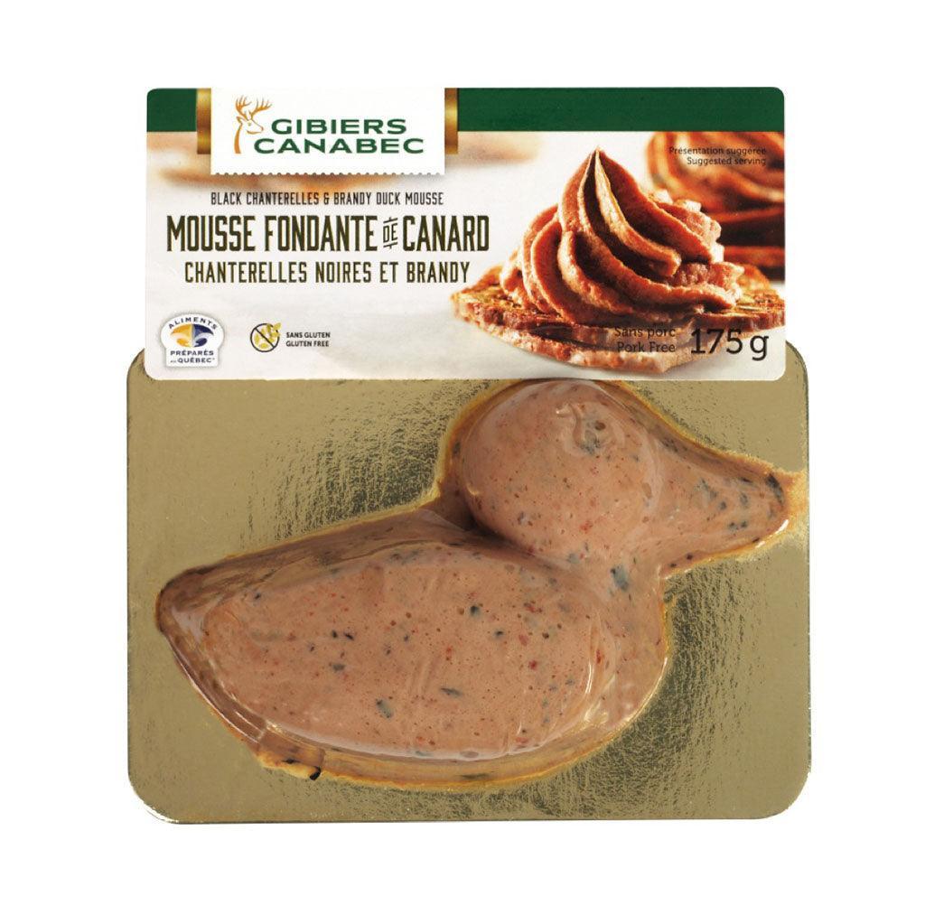 Mousse Fondante de Canard Chanterelles Noires et Brandy Canabec - La Boite à Grains