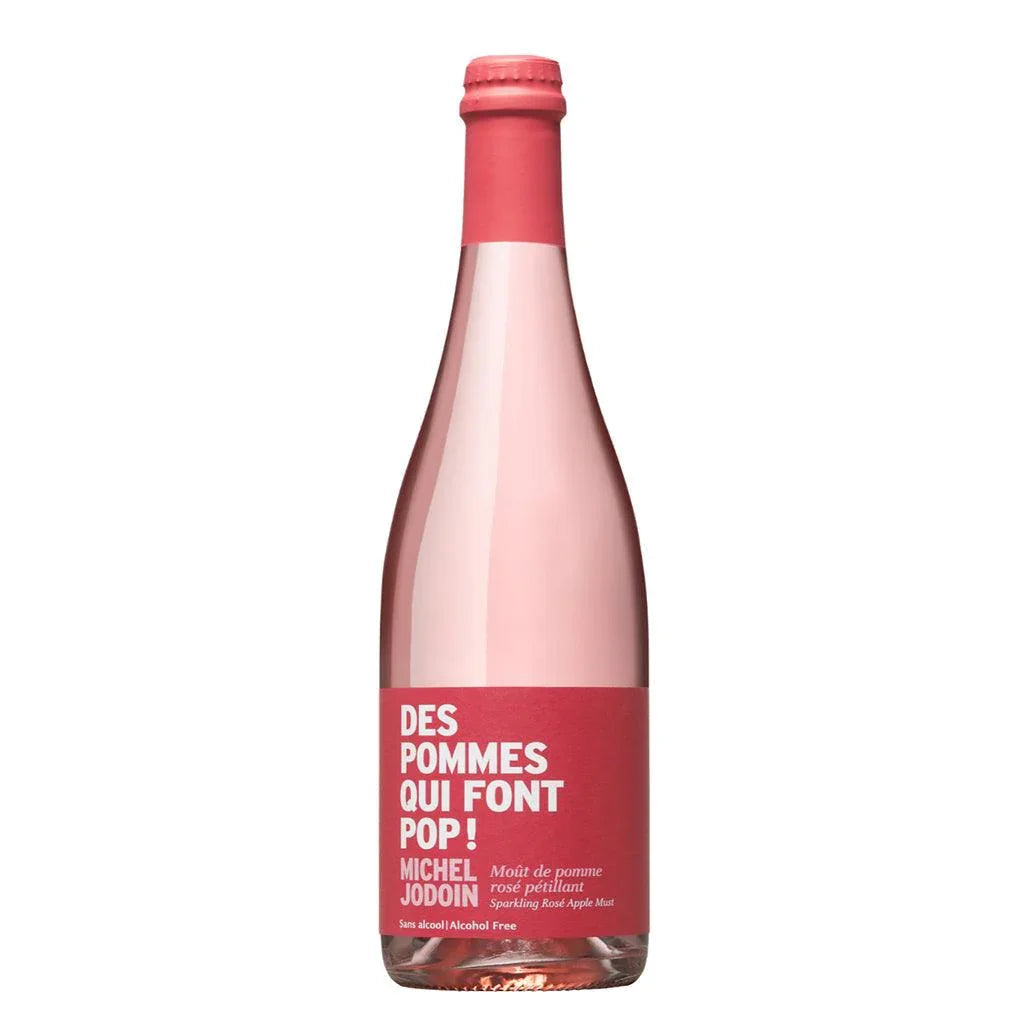 Moût de Pomme Rosé Pétillant Michel Jodoin - La Boite à Grains