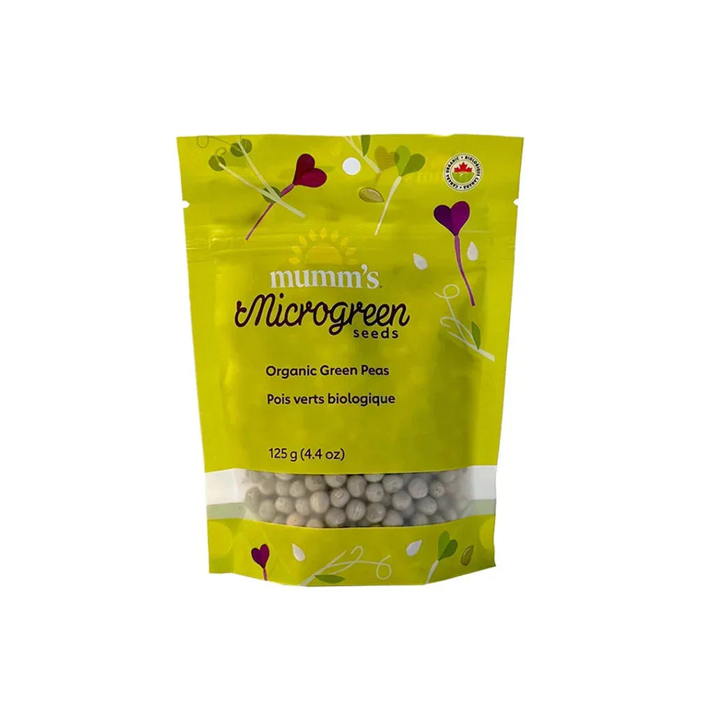 mumm's pois verts biologique 125 g