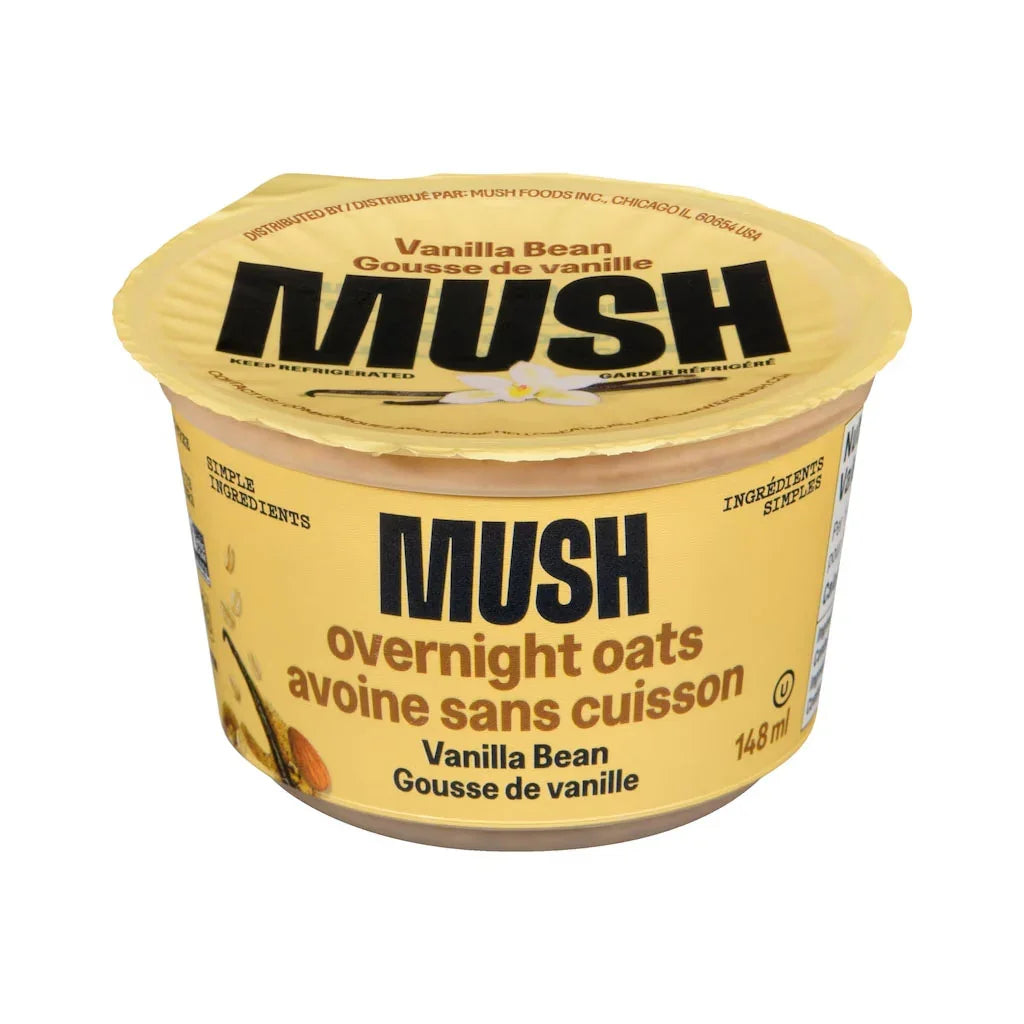 No-Cook Oats Vanilla Bean Mush - La Boite à Grains