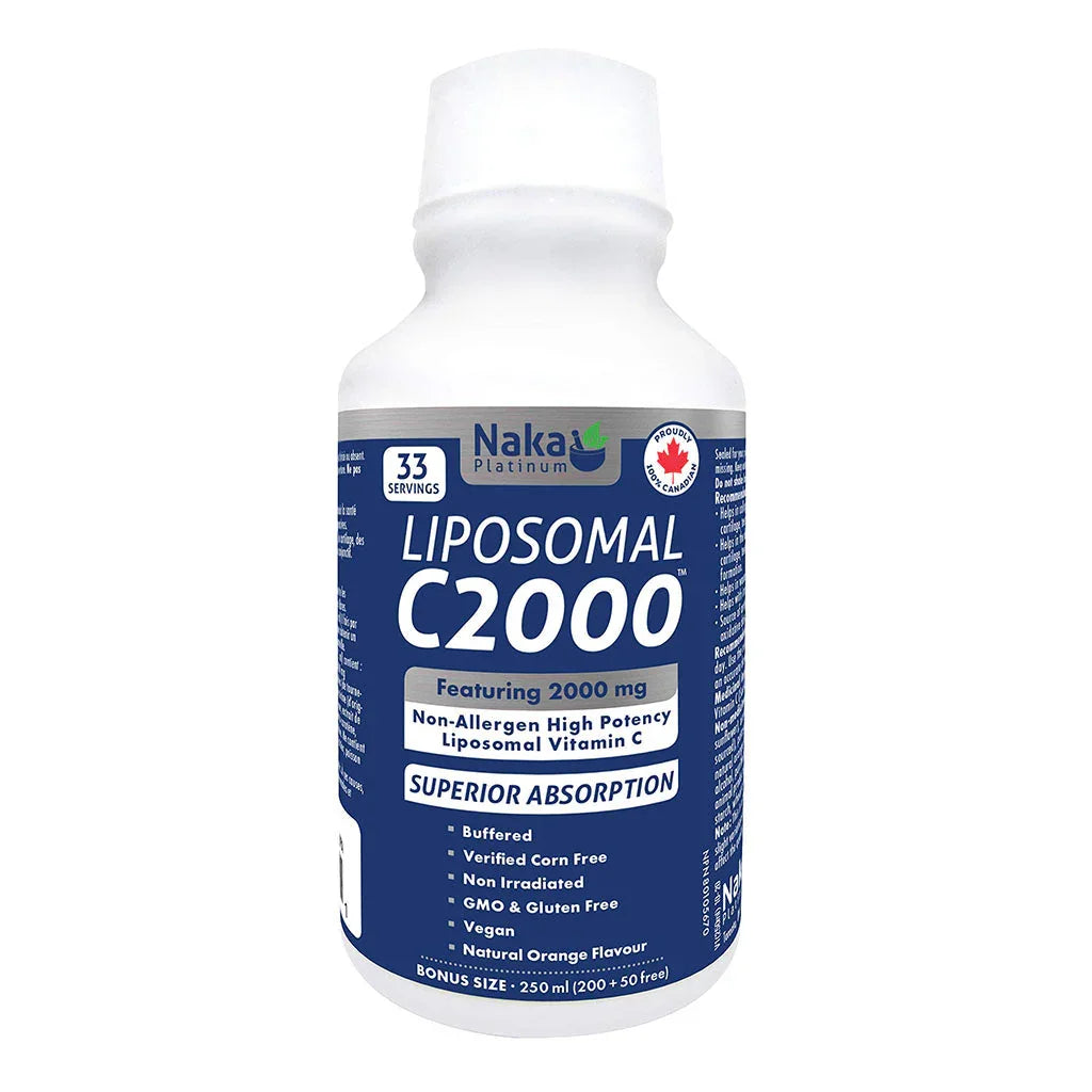 liposomal vitamin c c2000 Naka Platinum - La Boite à Grains