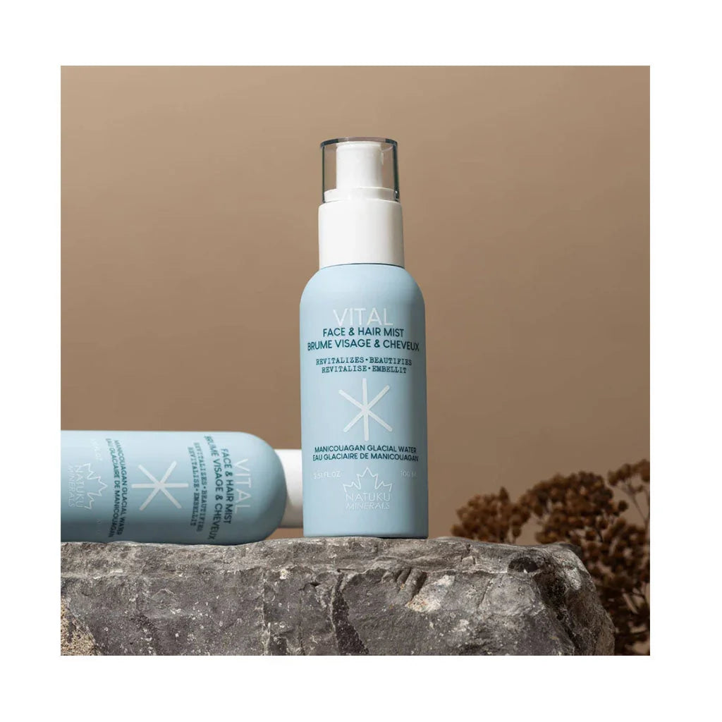 natuku minerals vital brume visage cheveux - La Boite à Grains