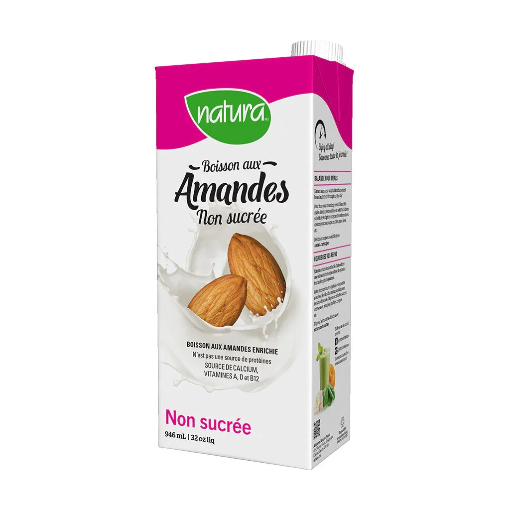 Natura unsweetened almond drink - La Boite à Grains