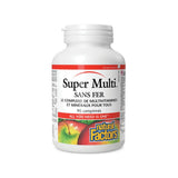 natural factors super multi sans fer 90 comprimés - La Boite à Grains