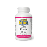 natural factors zinc citrate 50 mg 90 comprimes la boite a grains