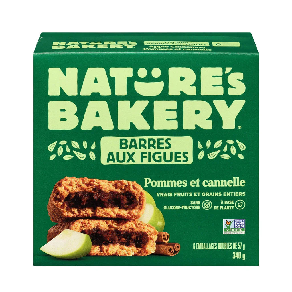 nature's bakery barre aux figues pomme cannelle - La Boite à Grains