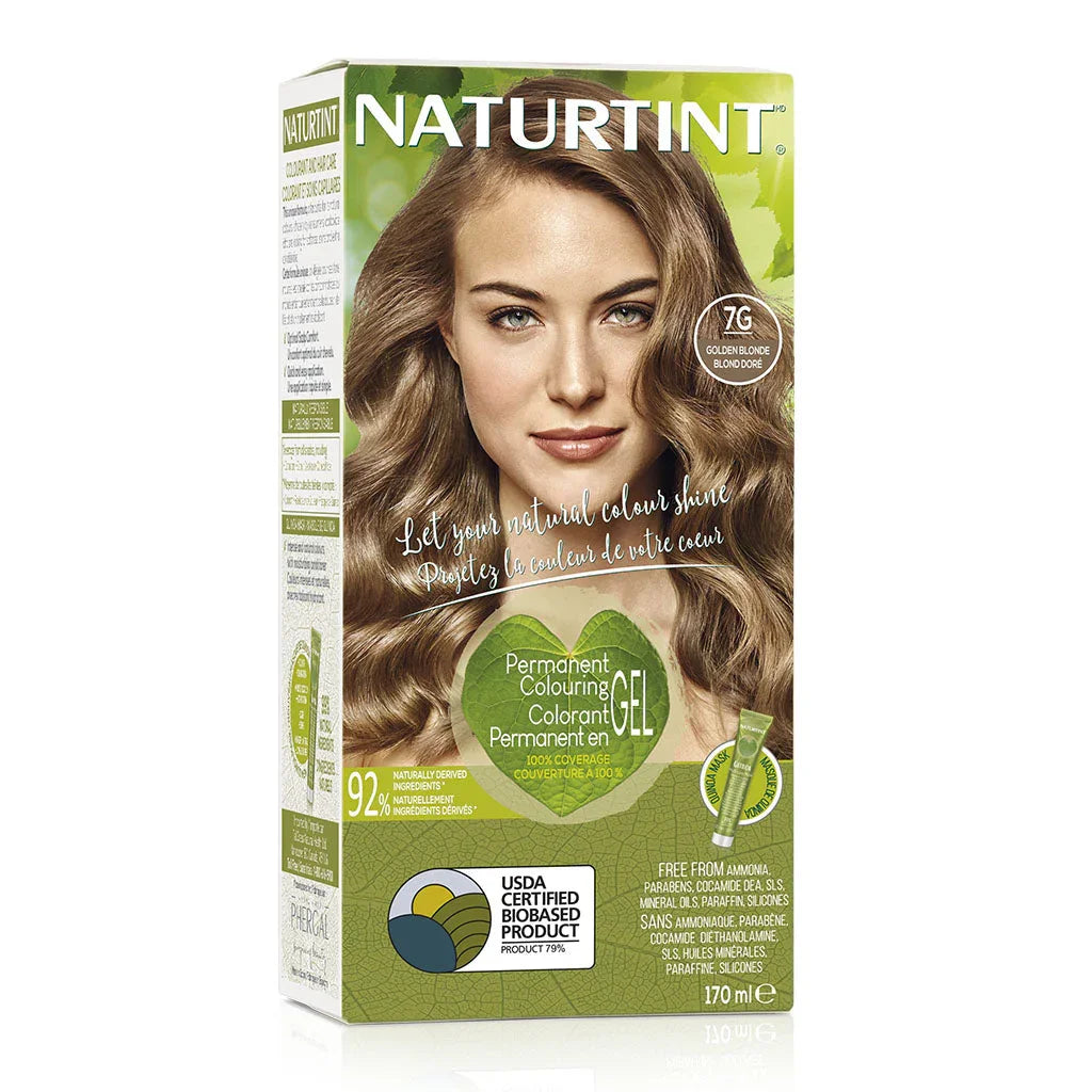 naturtint permanent dye gel golden blonde 170 ml