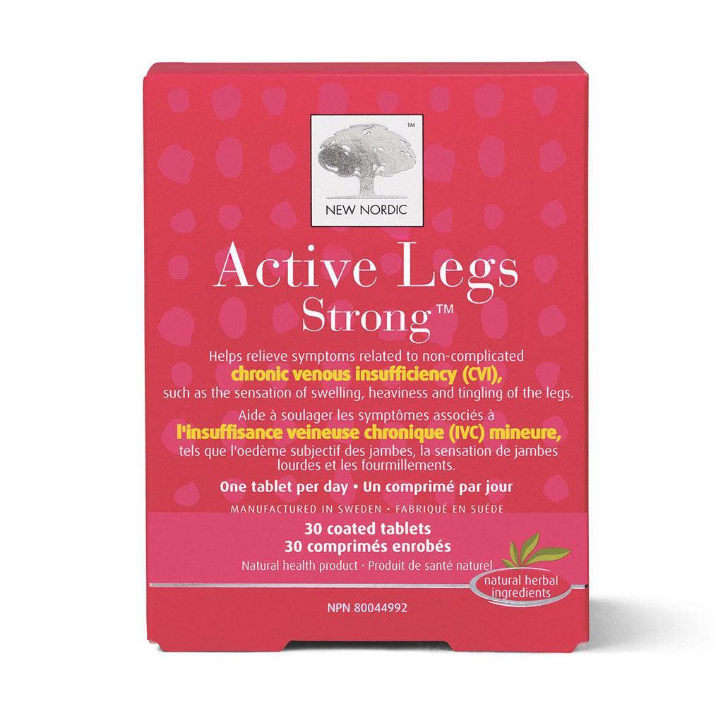 new nordic active legs strong minor chronic venous insufficiency 30 coated tablets