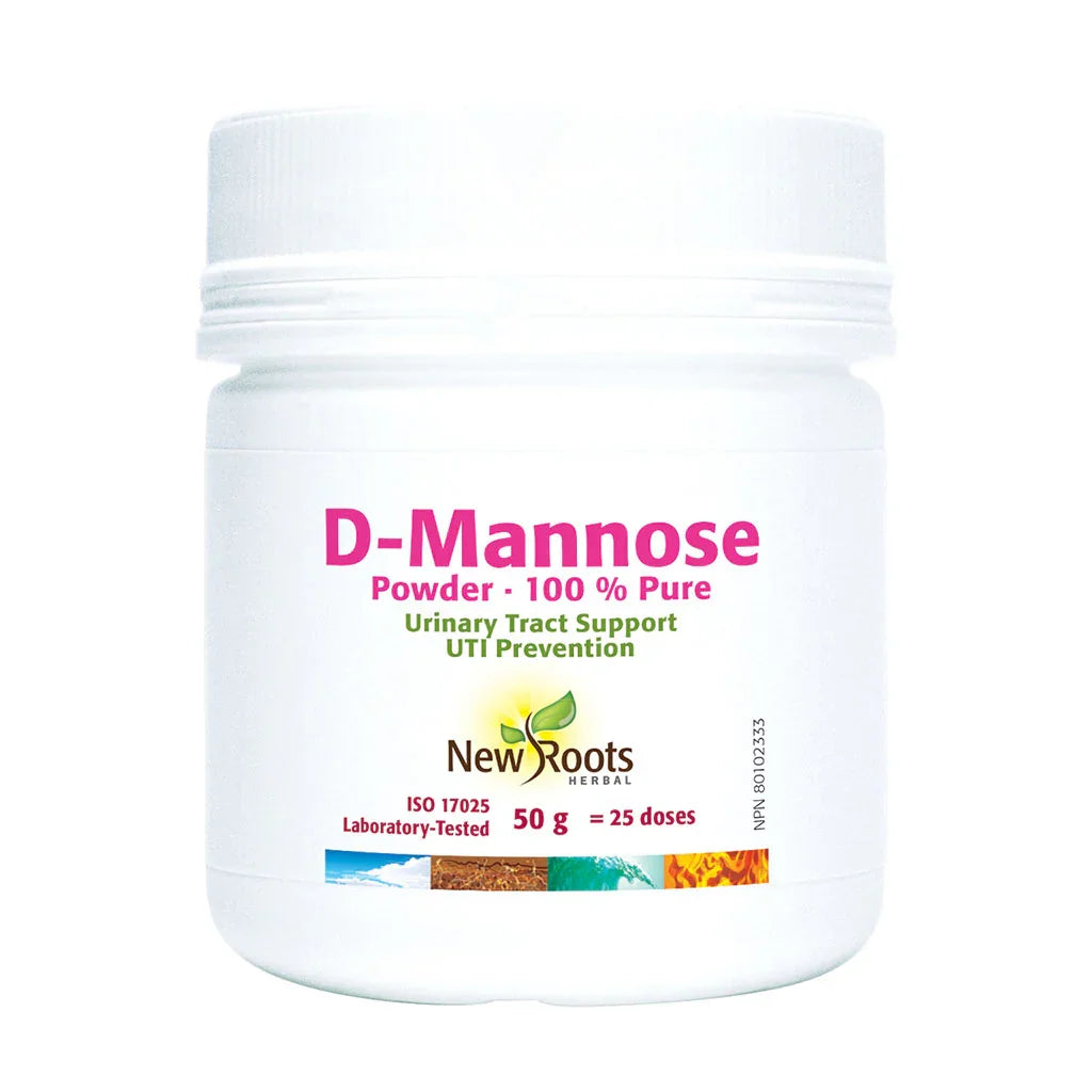 D-mannose powder New Roots Herbal - La Boite à Grains