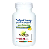new roots herbal wild omega-3 lemon flavor 60 capsules