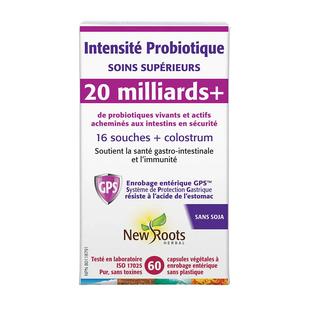 New Roots probiotic intensity - La Boite à Grains