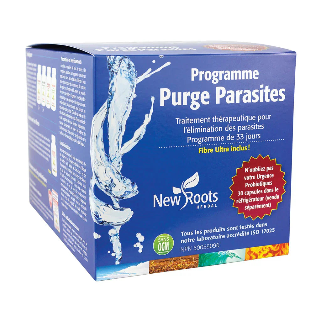 Programme Purge Parasites New Roots Herbal - La Boite à Grains