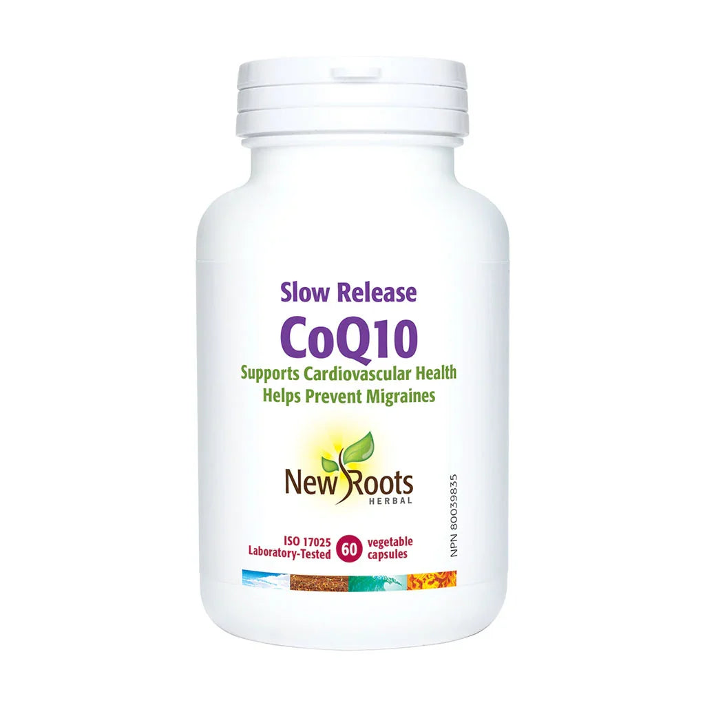 Slow release CoQ10 New Roots Herbal - La Boite à Grains