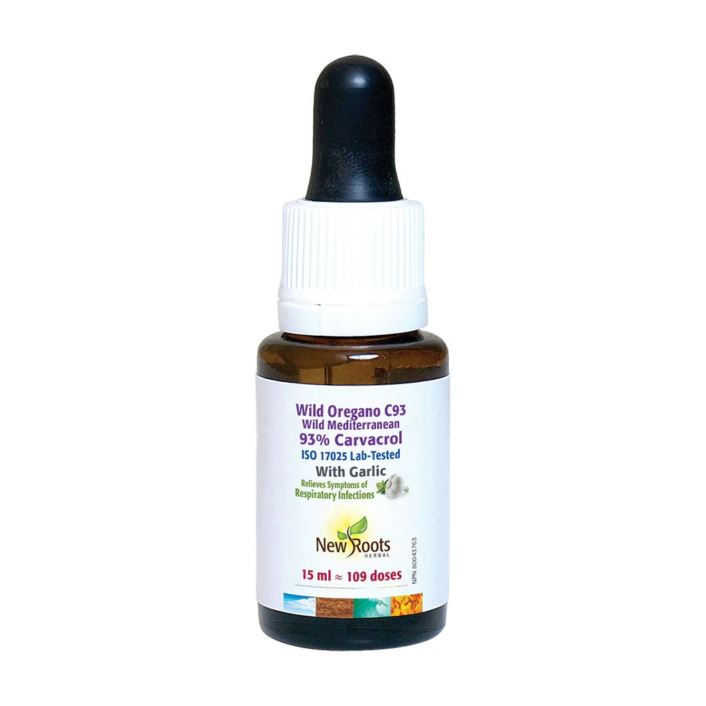 Wild Oregano C93 with Garlic New Roots Herbal - La Boite à Grains