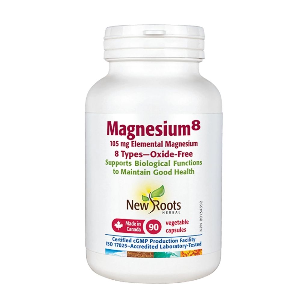 Magnésium⁸ New Roots Herbal - La Boite à Grains