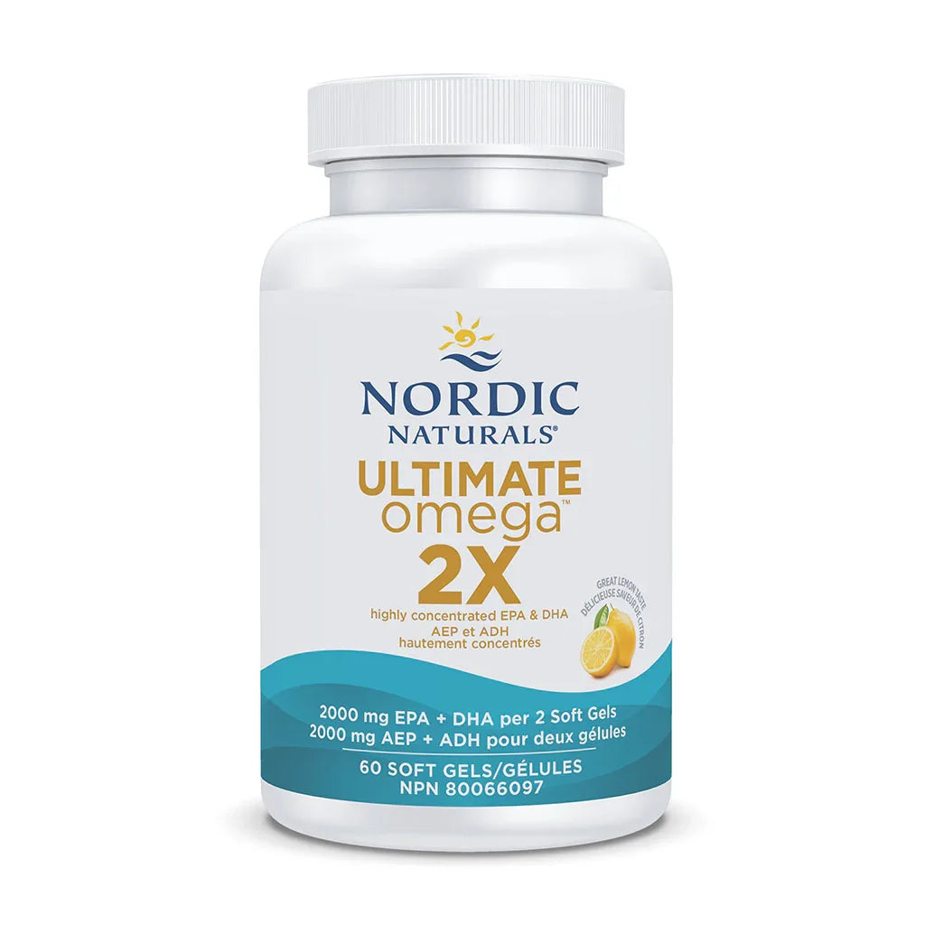 Ultimate Oméga 2X Nordic Naturals - La Boite à Grains