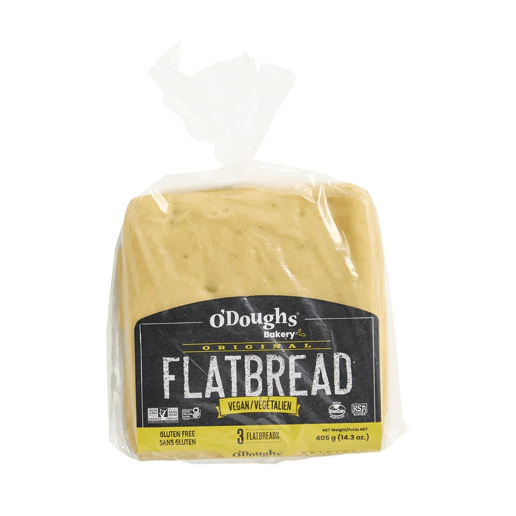 O'Doughs gluten free flatbreads - La Boite à Grains
