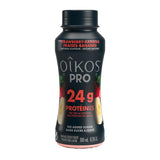 Greek yogurt drink Oikos Pro strawberries bananas - La Boite à Grains