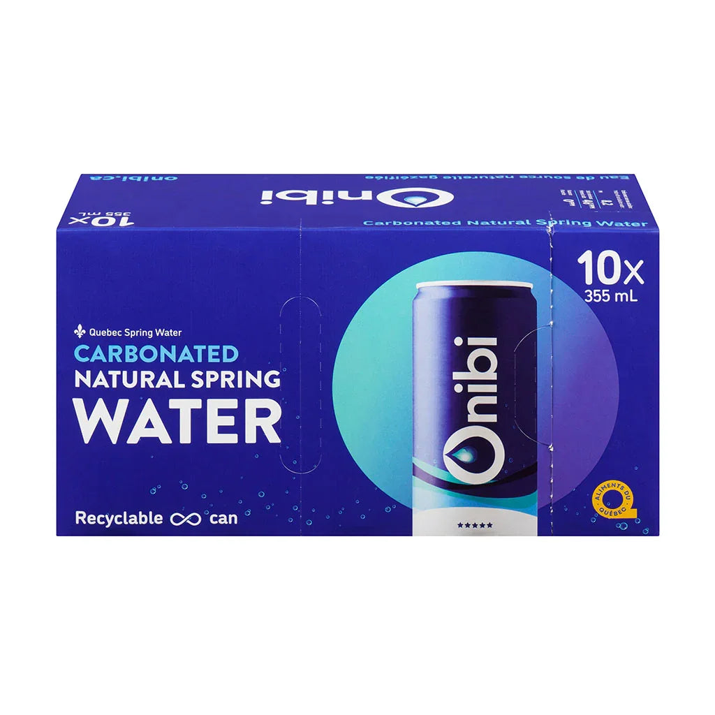 eau de source naturelle gazéifiée Onibi - La Boite à Grains