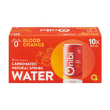 eau de source gazéifiée orange sanguine Onibi - La Boite à Grains