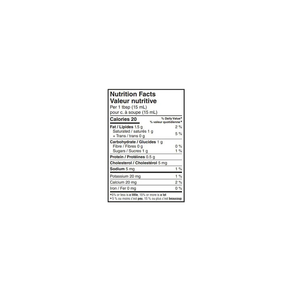 Organic Meadow organic half and half cream - La Boite à Grains