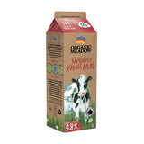 lait entier biologique 3.8% Organic Meadow - La Boite à Grains