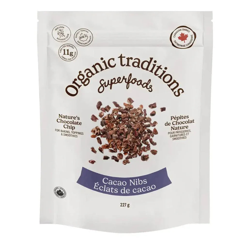 éclats de cacao biologique Organic Traditions - La Boite à Grains
