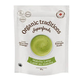latté matcha avec probiotiques Organic Traditions - La Boite à Grains
