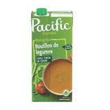 bouillon de légumes biologique faible teneur en sodium Pacific Foods - La Boite à Grains