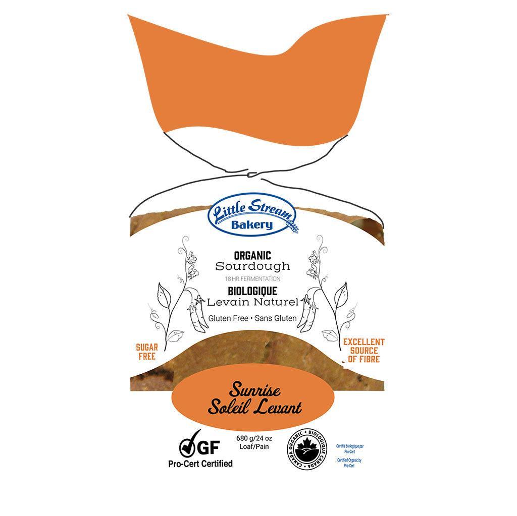 Natural Organic Sourdough Bread Rising Sun Gluten Free Little Stream Bakery - La Boite à Grains