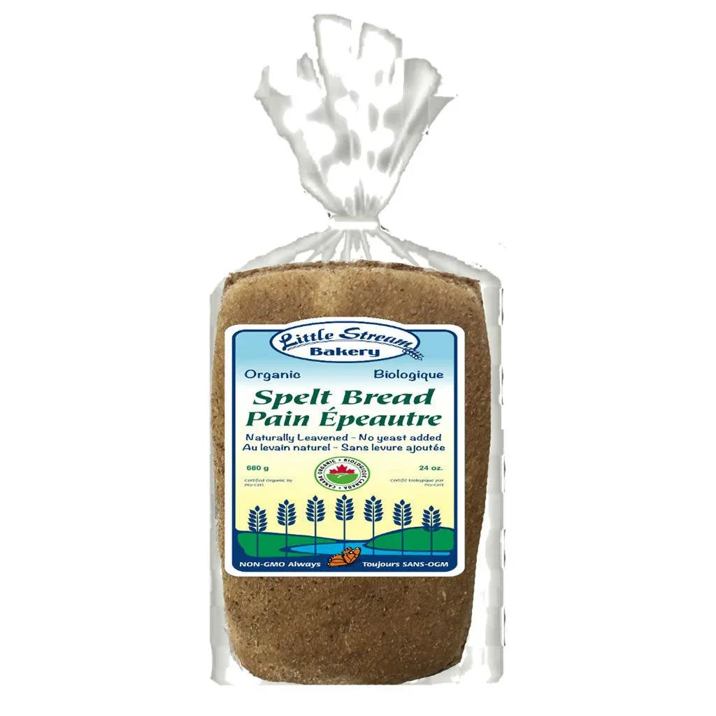 Organic Spelled Bread with Natural Sourdough Little Stream Bakery - La Boite à Grains