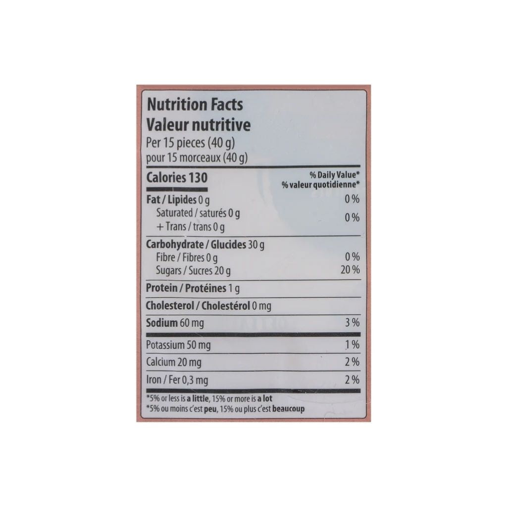 réglisse fraises Panda - La Boite à Grains