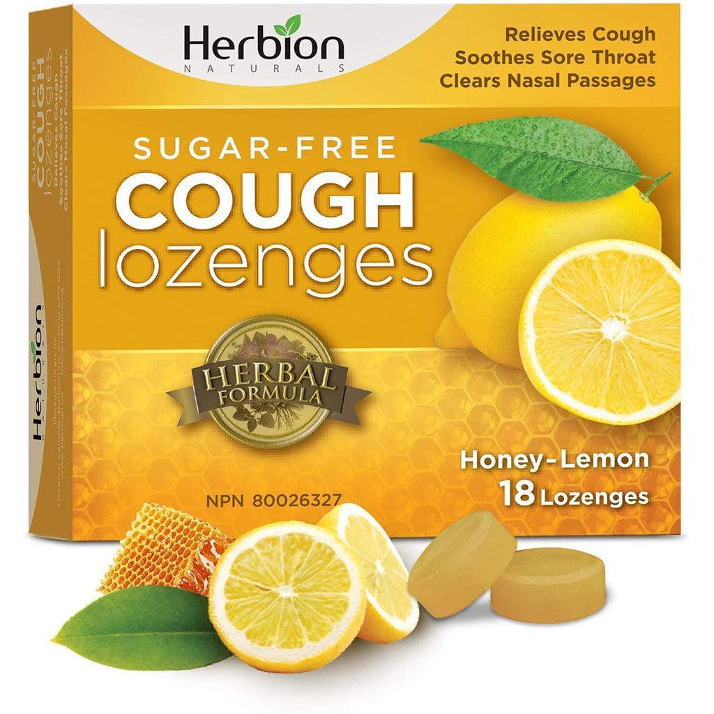 Herbion Sugar-Free Lemon and Honey Cough Lozenges - La Boite à Grains