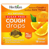 Herbion Sugar-Free Orange Cough Lozenges - La Boite à Grains
