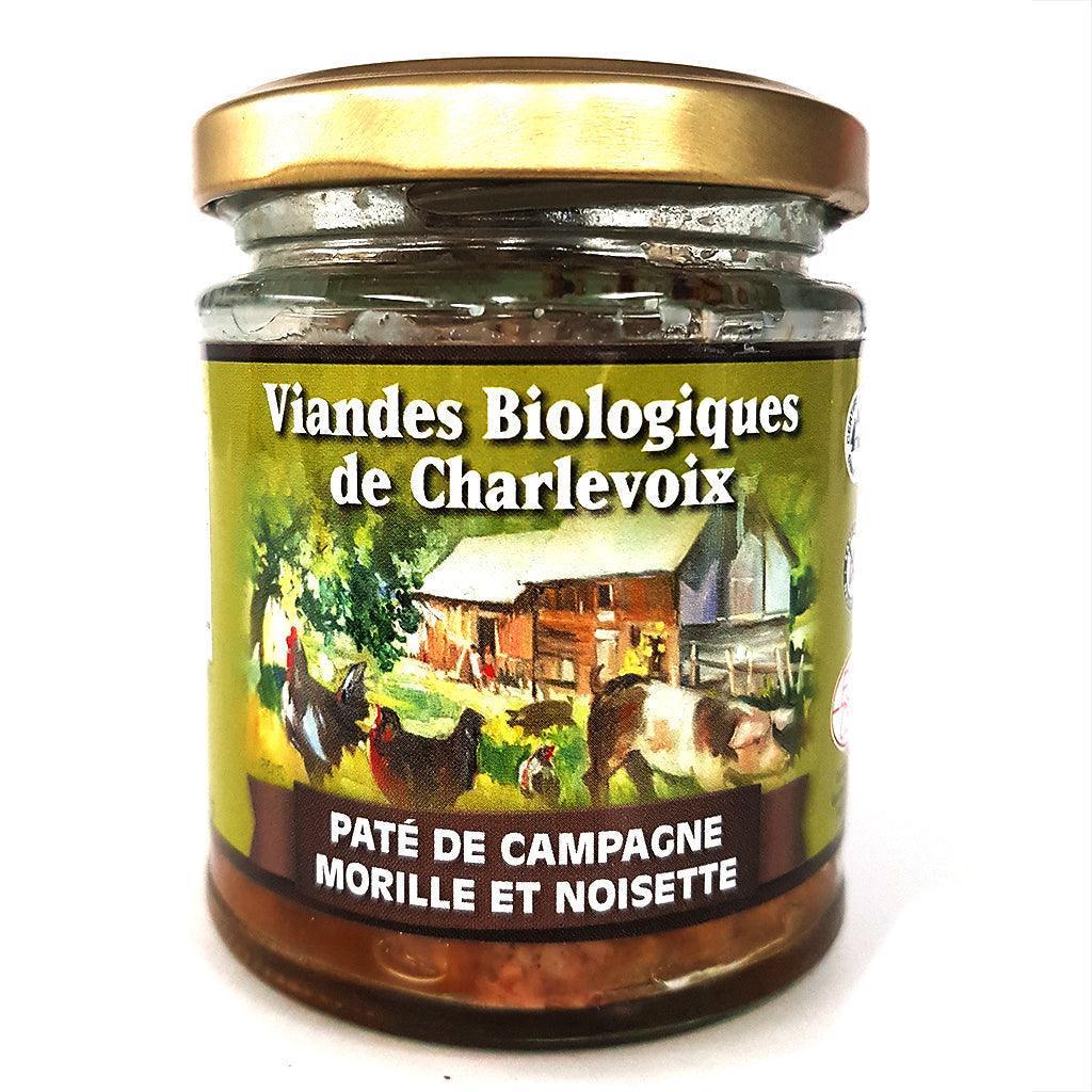 Organic Morel and Hazelnut Country Pâté Organic Meats of Charlevoix - La Boite à Grains