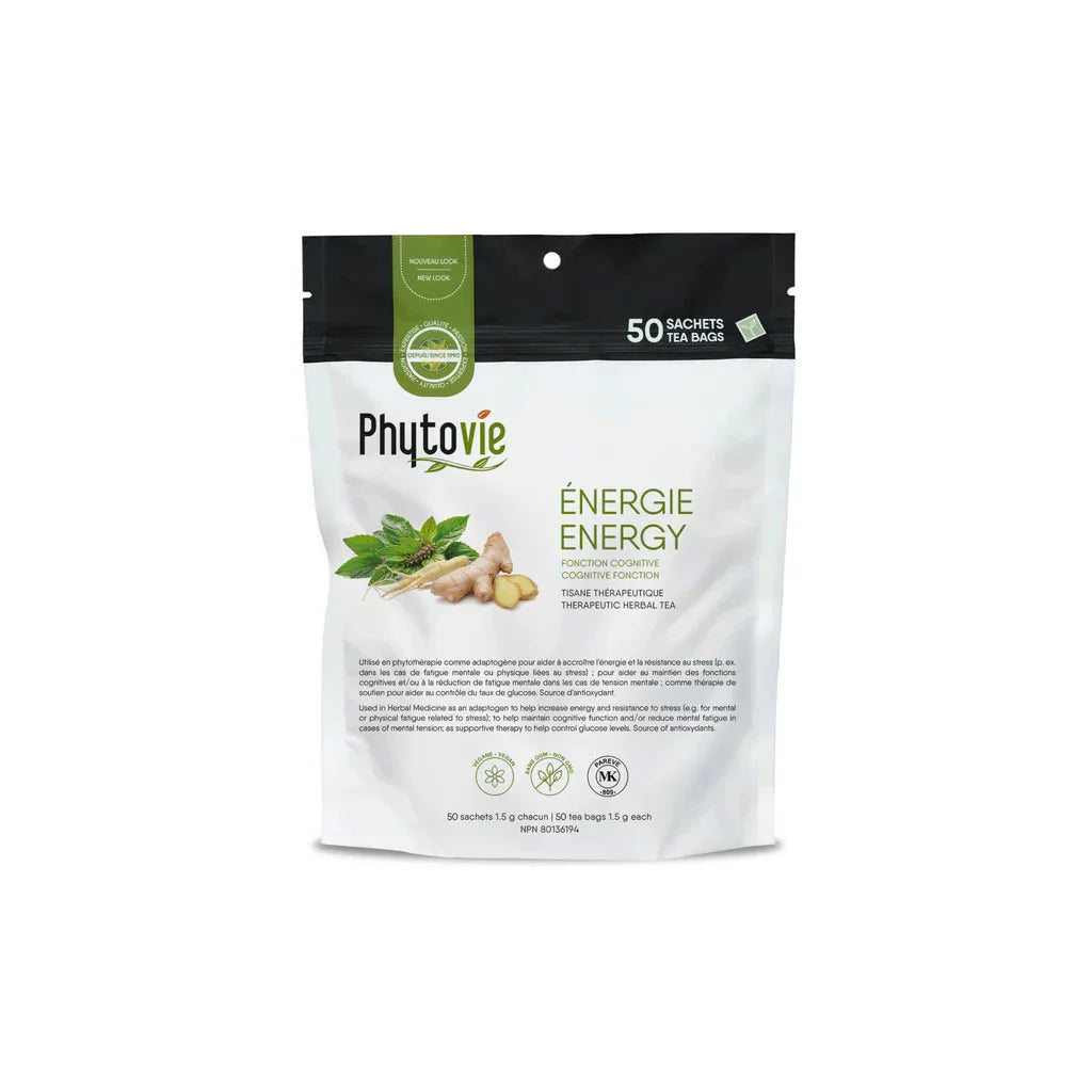 tisane énergie biologique Phytovie - La Boite à Grains