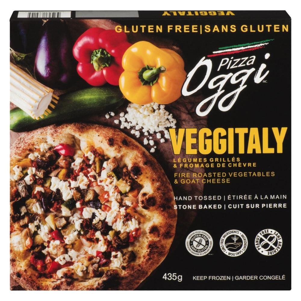 Pizza Veggitaly Grilled Vegetables and Goat Cheese Pizza Oggi - La Boite à Grains