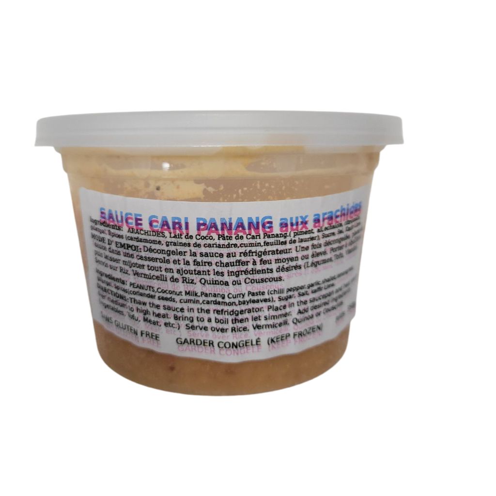 sauce cari Panang aux arachides Poûkham - La Boite à Grains