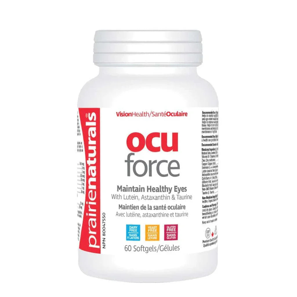 Prairie Naturals OcuForce 60 gélules - La Boite à Grains
