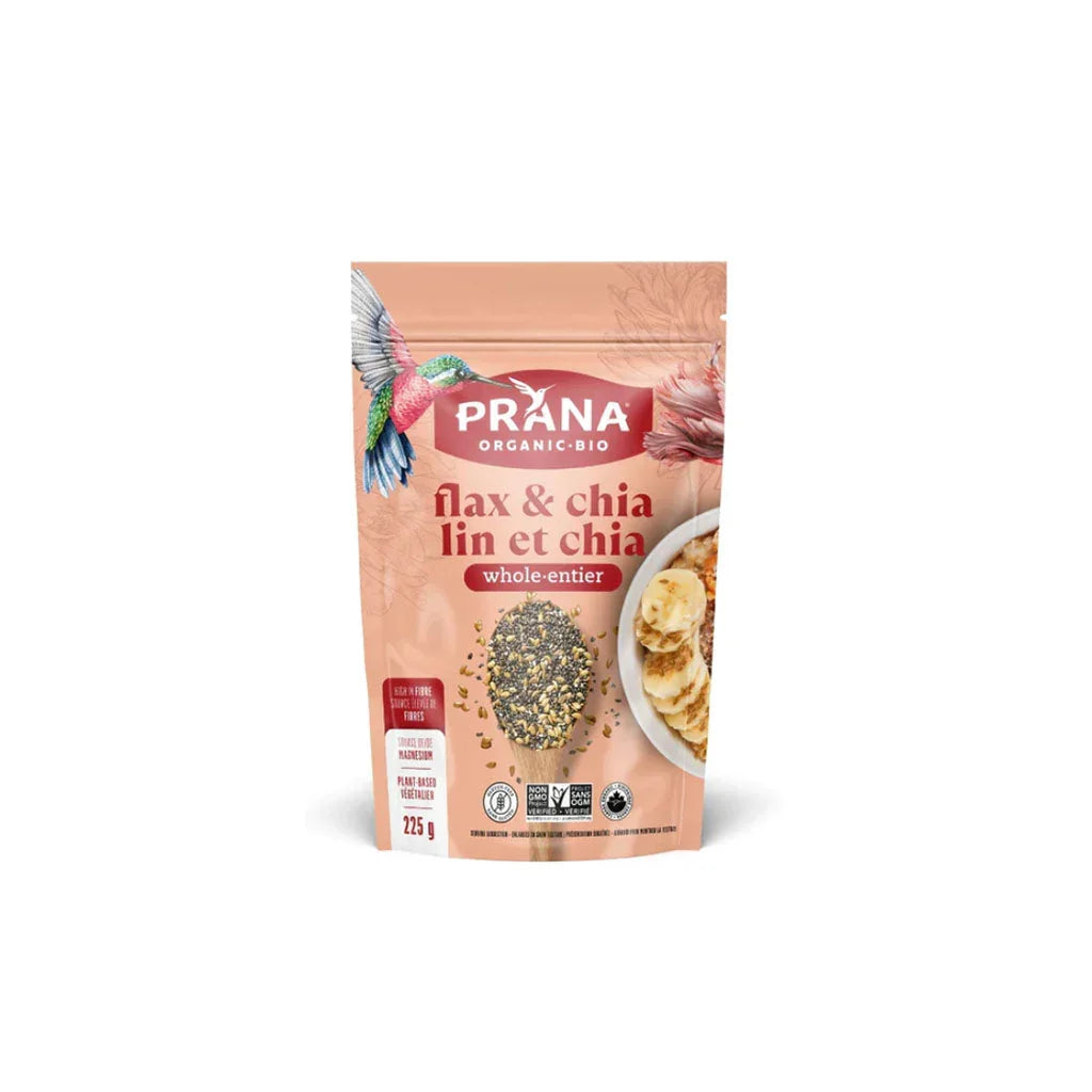 prana lin et chia entier bio 225 g