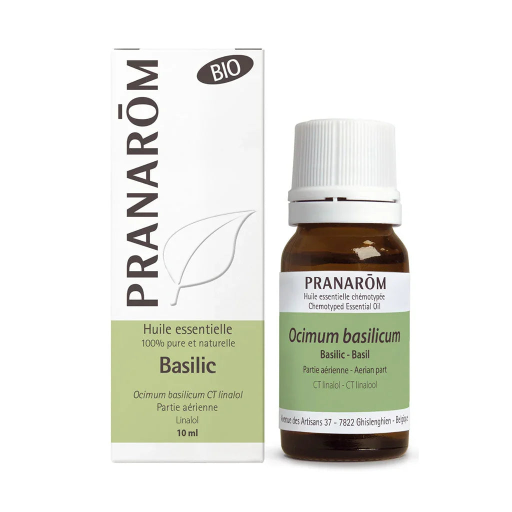 huile essentielle de basilic biologique Pranarom - La Boite à Grains