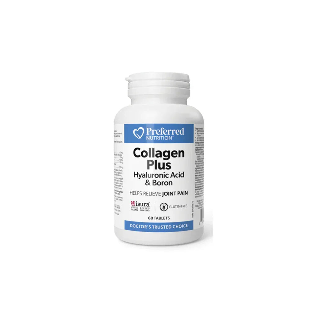 collagen plus hyaluronic acid boron Preferred Nutrition - La Boite à Grains