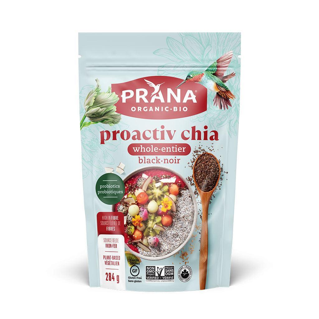 Proactiv Chia Black Whole Organic Prana - La Boite à Grains