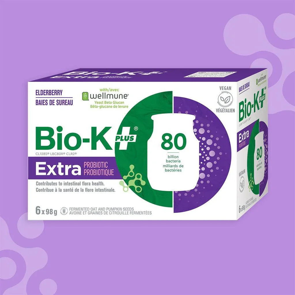 Bio-K+ Extra Elderberry Drinking Probiotic - La Boite à Grains