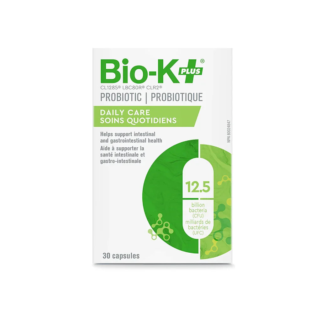 Probiotique Soins Quotidiens 12.5 milliards Bio-K+ - La Boite à Grains
